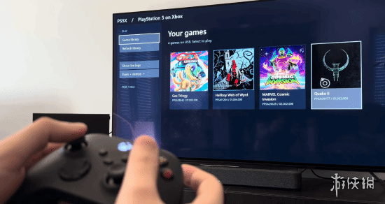 城会玩!技术达人成功让Xbox Series X运行了PS5游戏